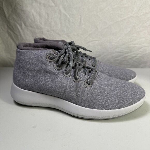 NWOB Allbirds Wool Runner Up Mizzles Women’s Shoes Sz 11 Gray Casual Lace Up - Picture 1 of 10